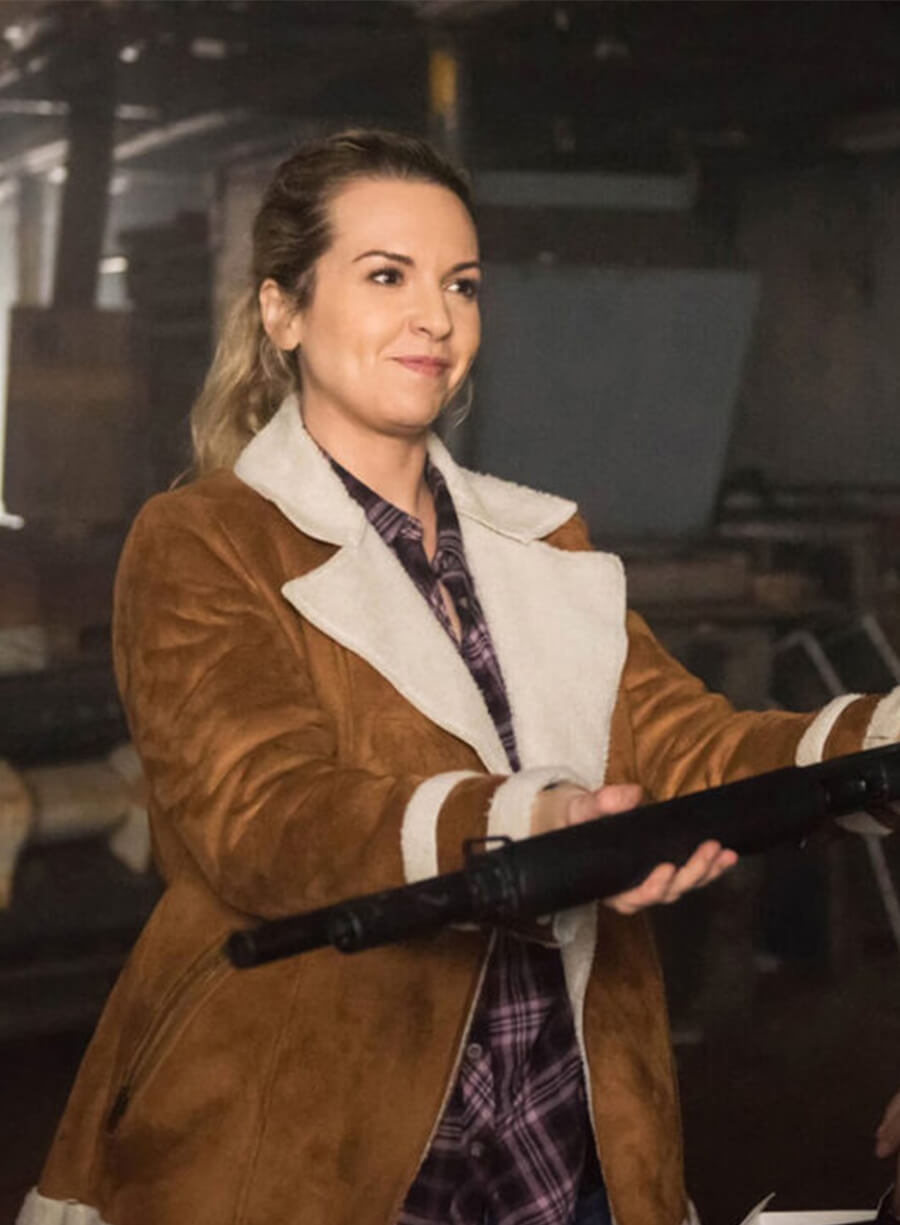 Briana Buckmaster Supernatural Brown Jacket