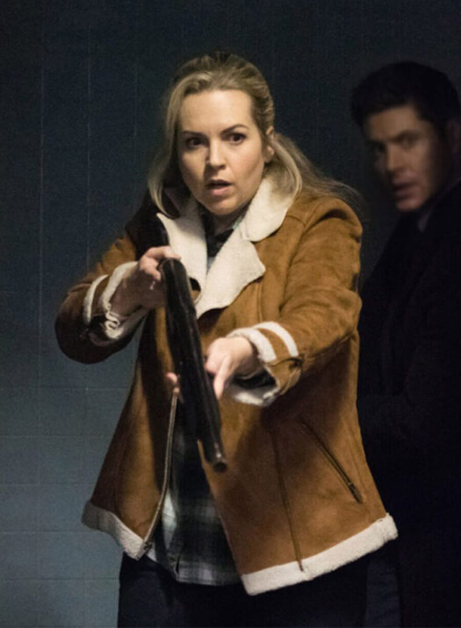 Briana Buckmaster Supernatural Brown Jacket