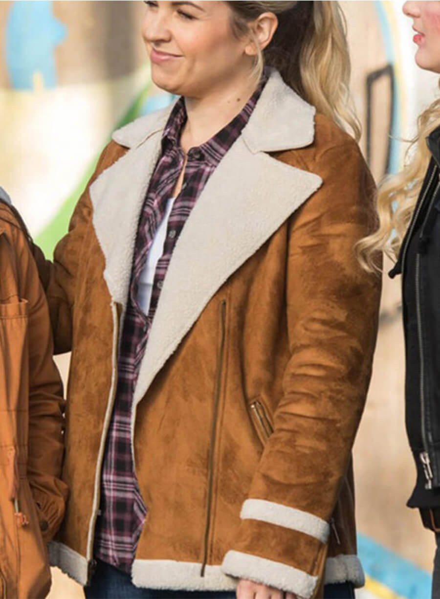 Briana Buckmaster Supernatural Brown Jacket