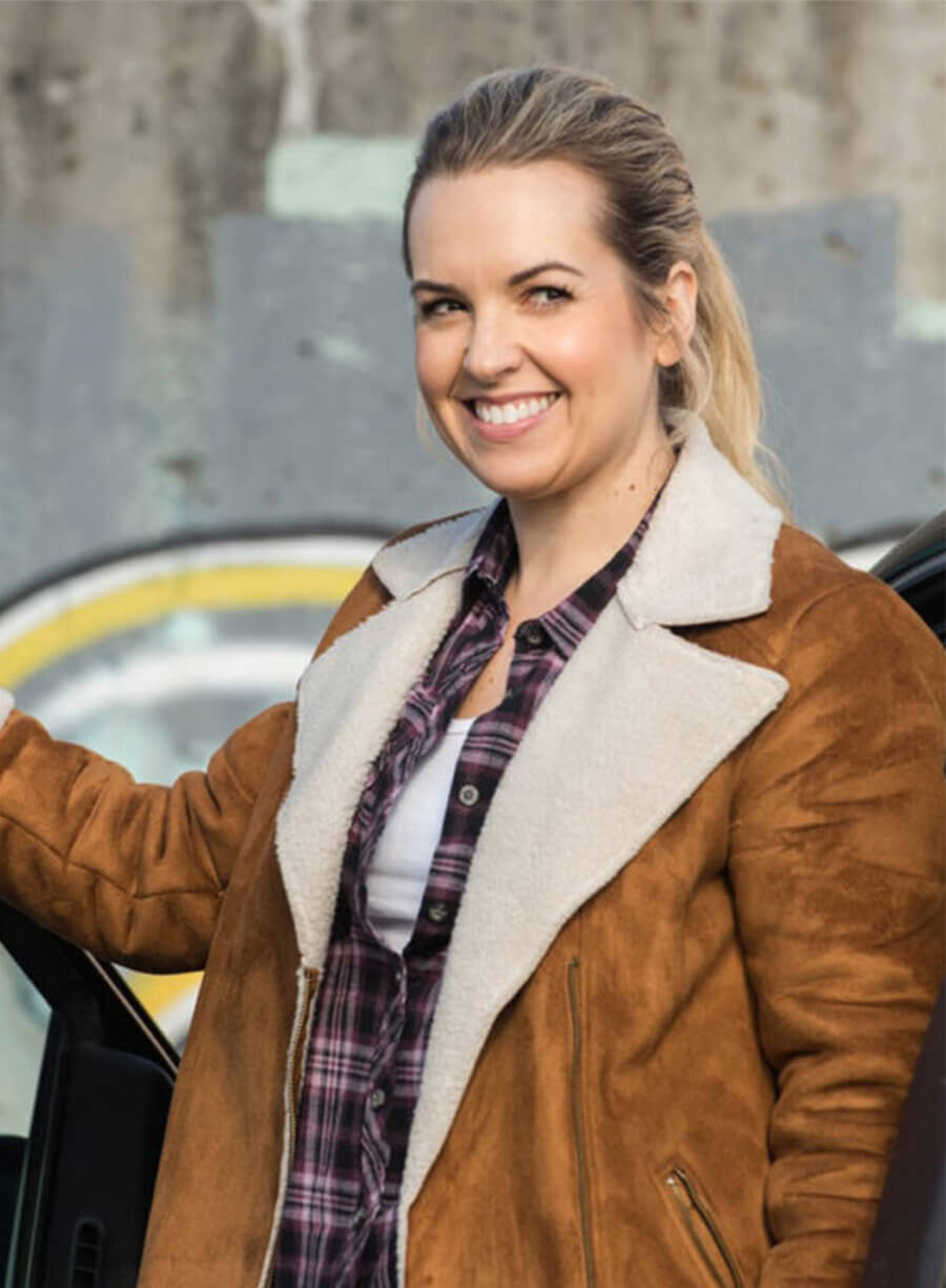Briana Buckmaster Supernatural Brown Jacket