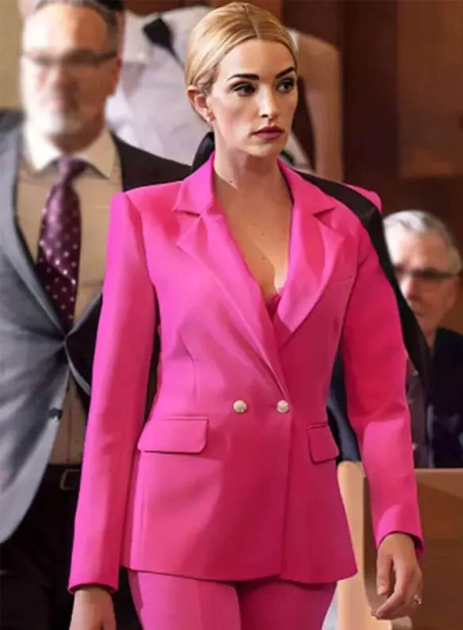 Brianne Howey Ginny & Georgia Miller Pink Blazer