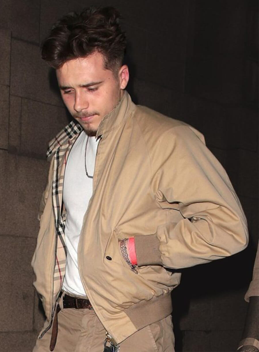 Brooklyn Beckham Beige Cotton Jacket