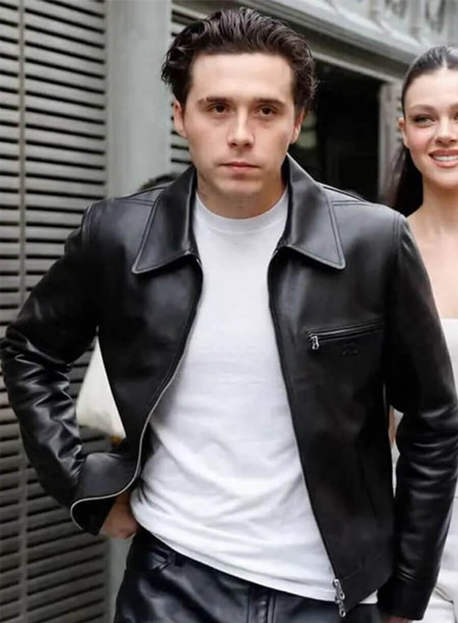 Brooklyn Beckham Leather Jacket