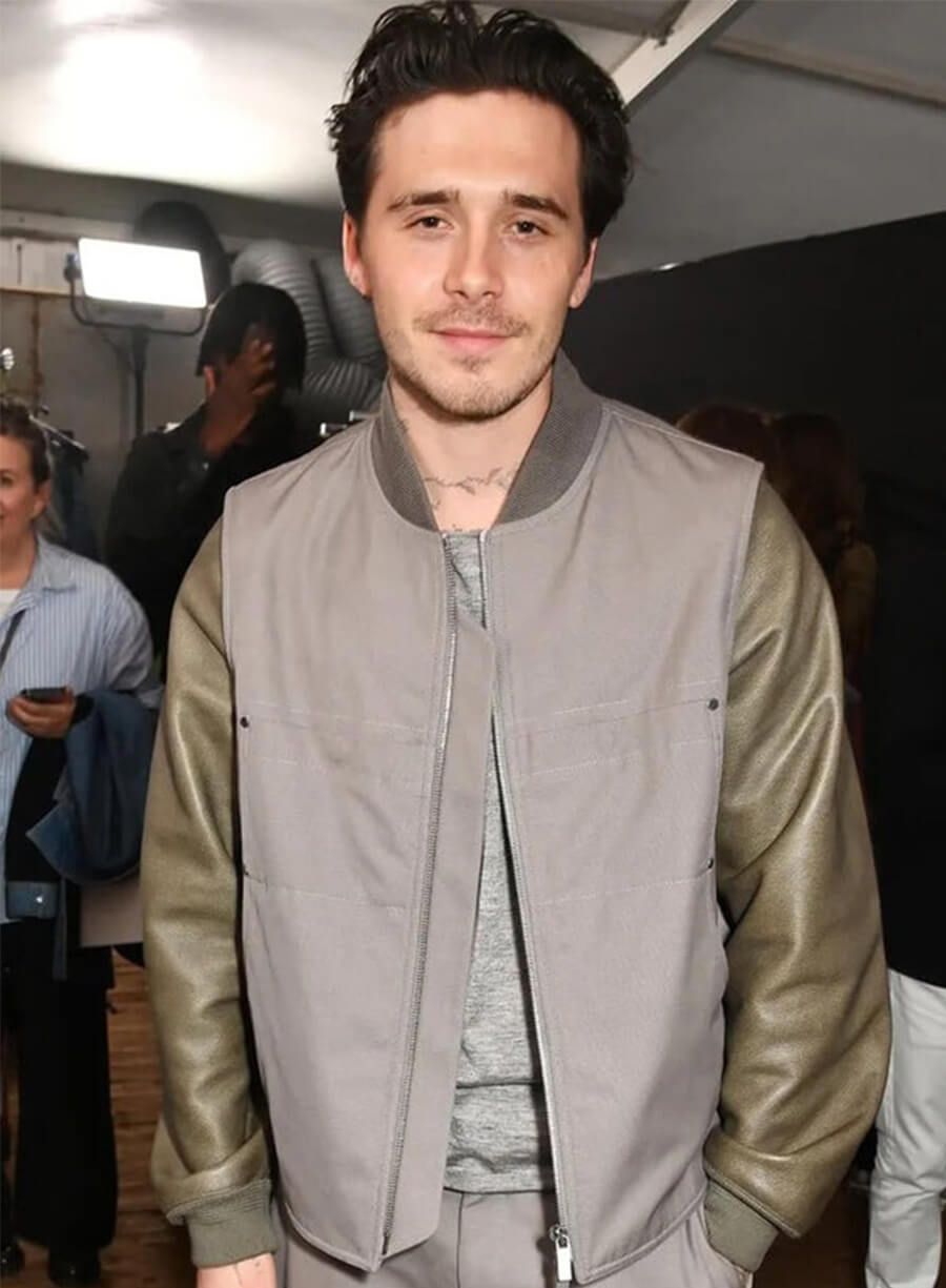 Brooklyn Beckham Grey Vest