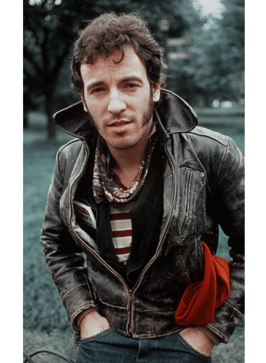 Bruce Springsteen 1982 Brown Leather Jacket