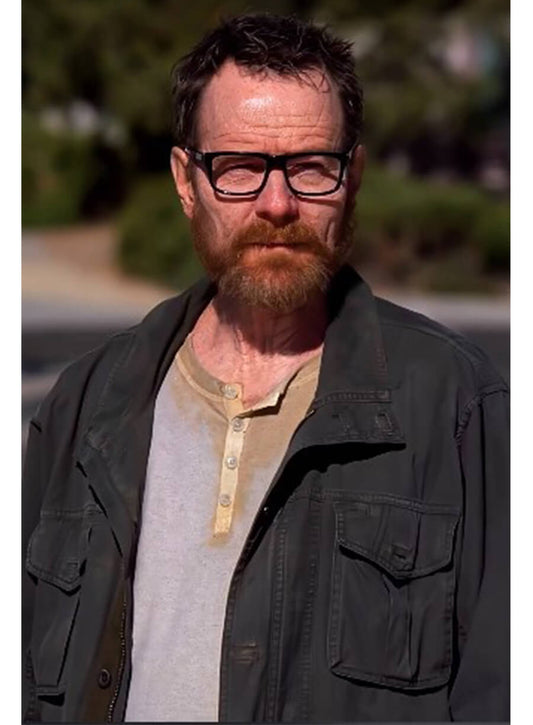 Bryan Cranston Breaking Bad Walter White Black Cotton Jacket