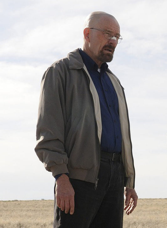 Bryan Cranston Walter White Breaking Bad Grey Jacket