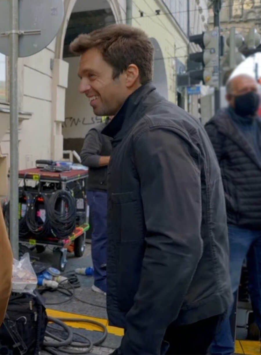 Bucky Barnes The Falcon and the Winter Soldier Cotton Jacket