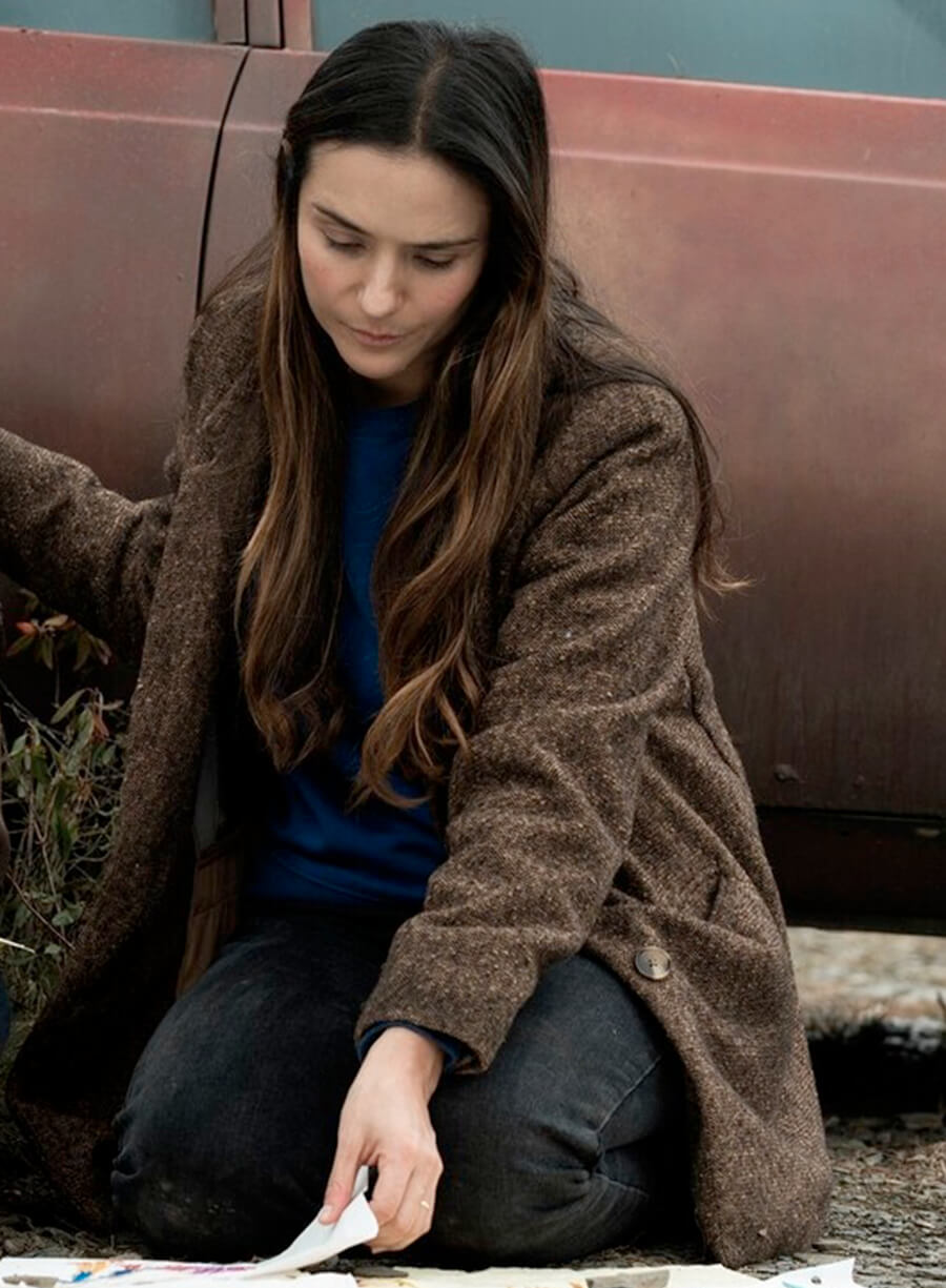 Catalina Sandino Moreno From Tabitha Matthews Brown Coat