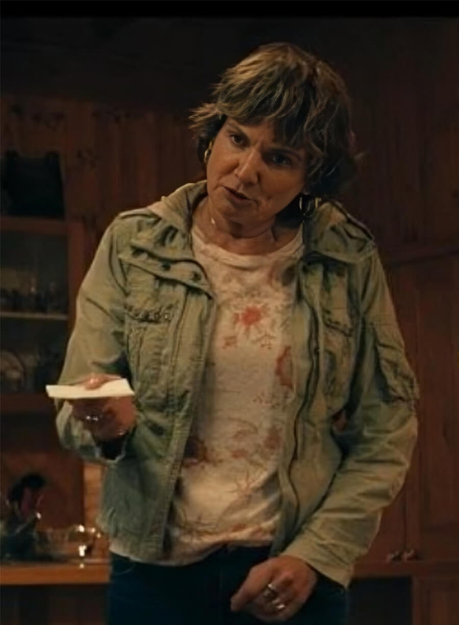 Catherine McClements The Survivors 2025 Trish Hooded Jacket