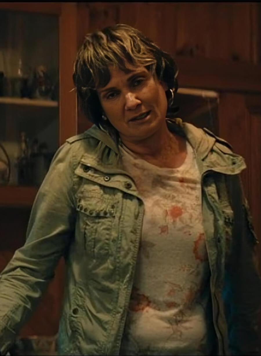 Catherine McClements The Survivors 2025 Trish Hooded Jacket