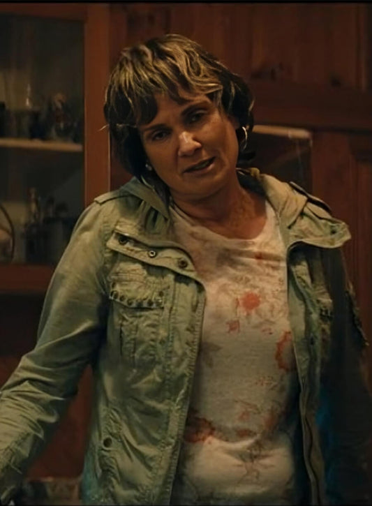 Catherine McClements The Survivors 2025 Trish Hooded Jacket