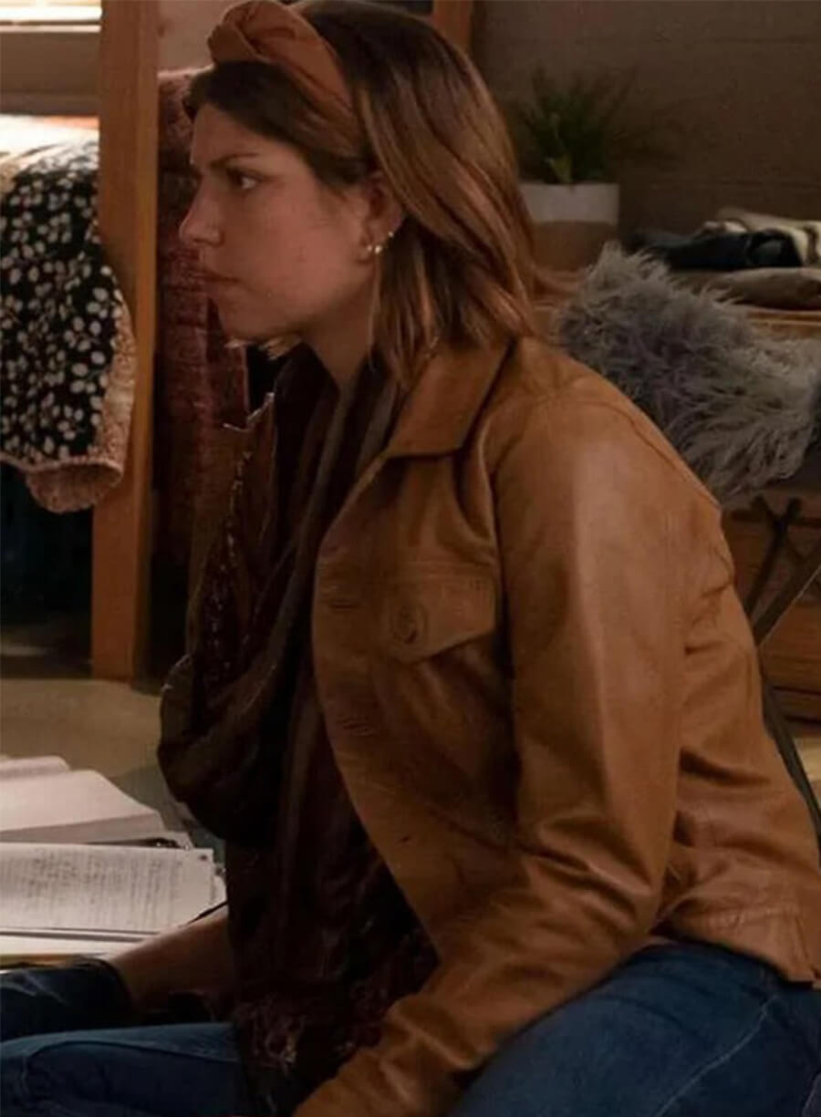 Catherine Missal Tell Me Lies Bree Brown Jacket
