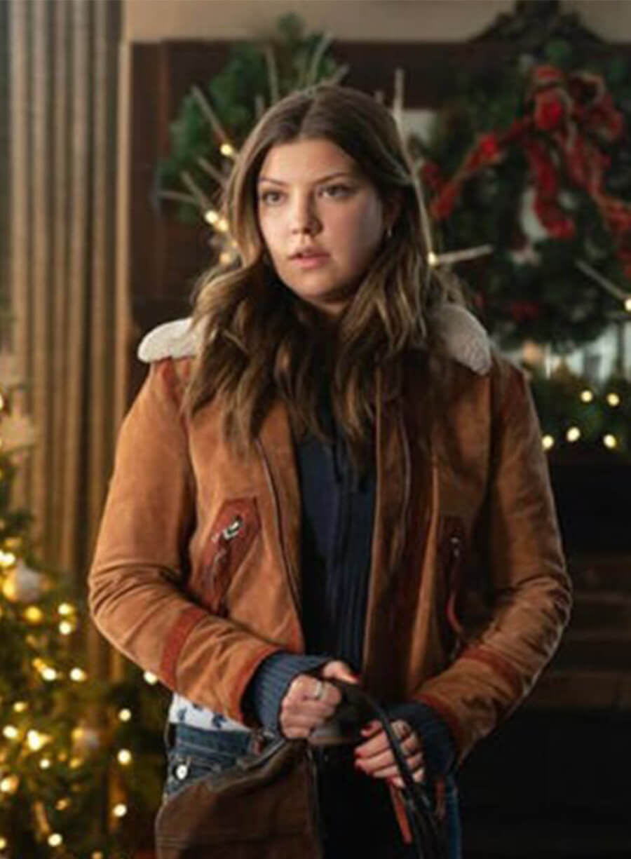 Catherine Missal Tell Me Lies S02 Bree Brown Fur Jacket