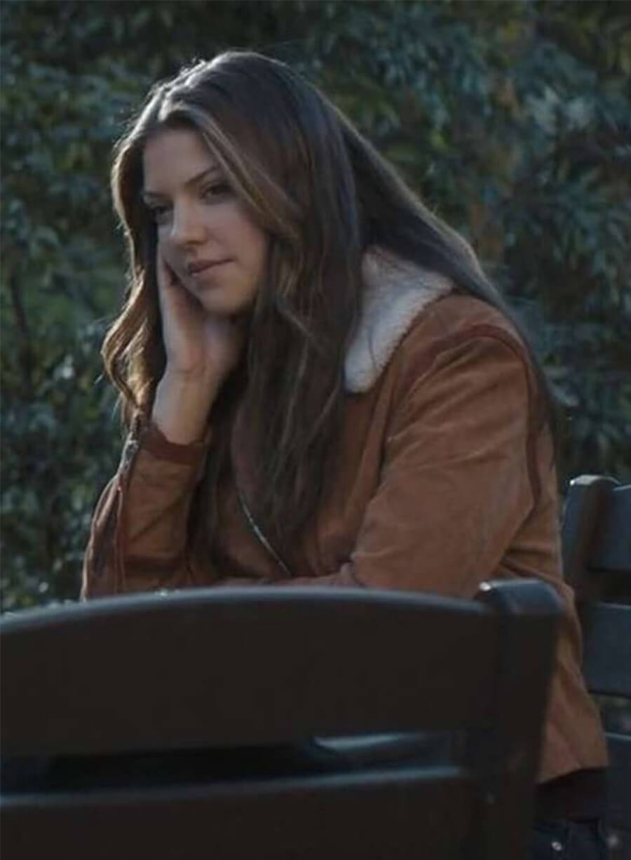 Catherine Missal Tell Me Lies S02 Bree Brown Fur Jacket