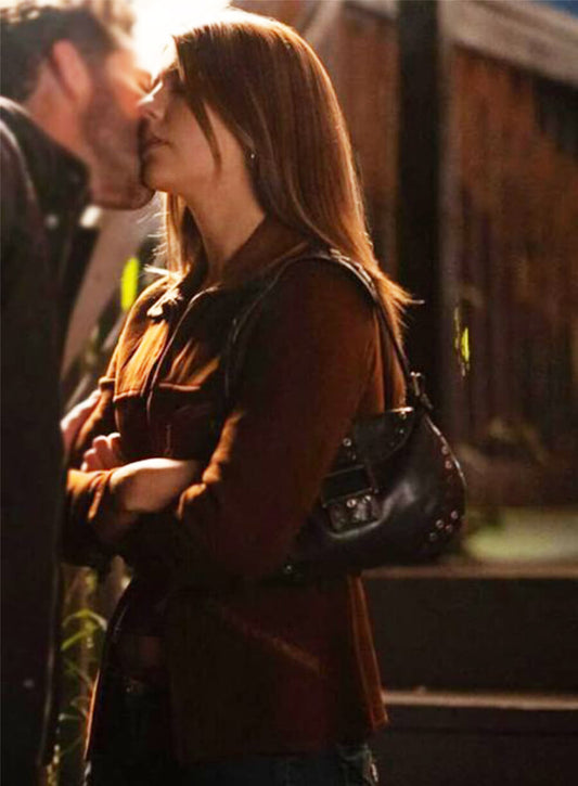Catherine Missal Tell Me Lies S02 Suede Leather Jacket