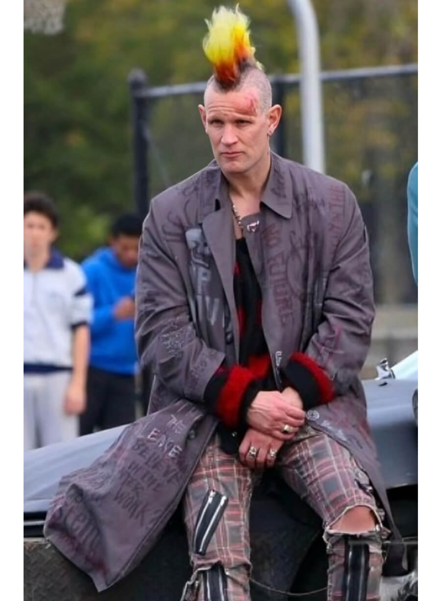Caught Stealing 2025 Matt Smith Russ Grey Coat