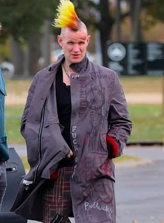 Caught Stealing 2025 Matt Smith Russ Grey Coat