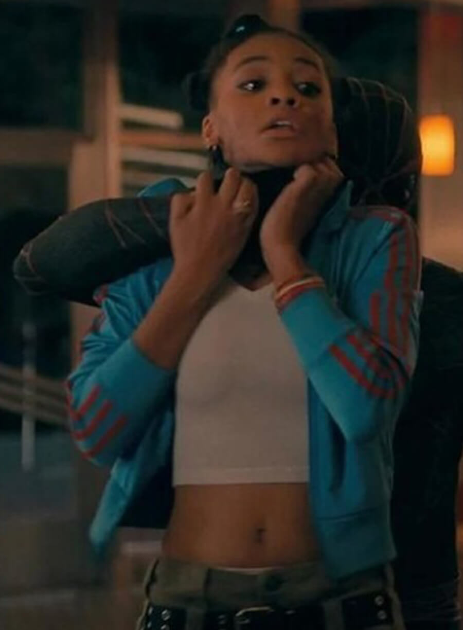 Celeste O’Connor Madame Web Mattie Franklin Track Jacket