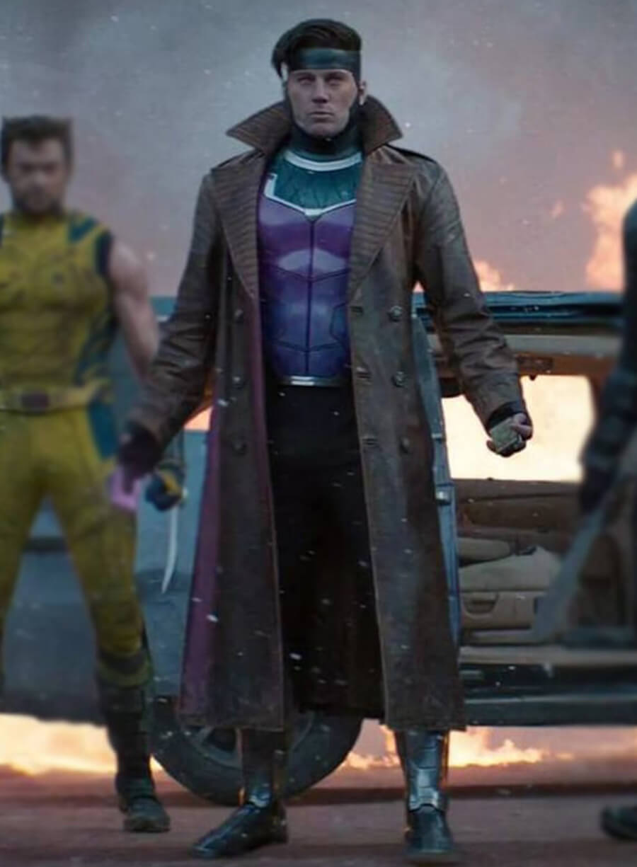 Channing Tatum Avengers: Doomsday Gambit Brown Coat Costume
