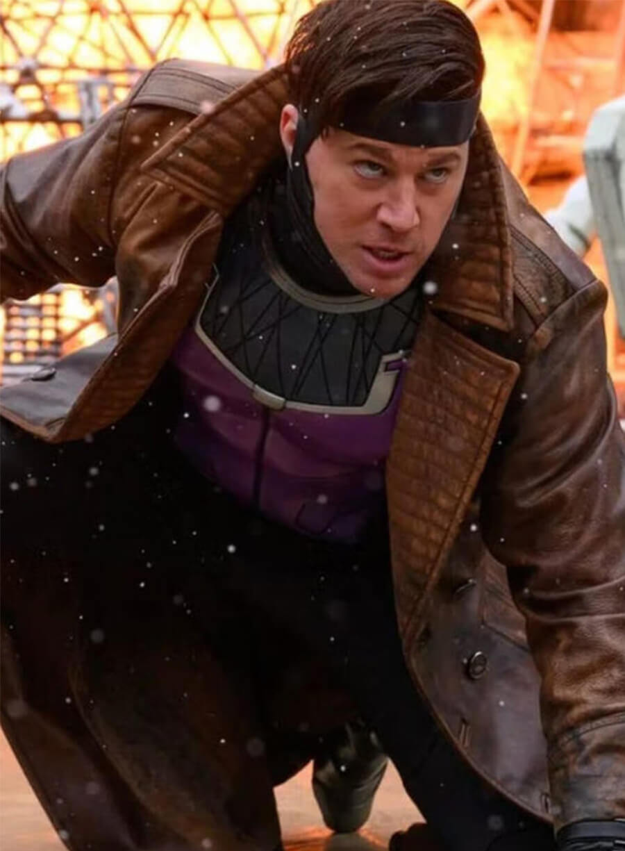 Channing Tatum Avengers: Doomsday Gambit Brown Coat Costume