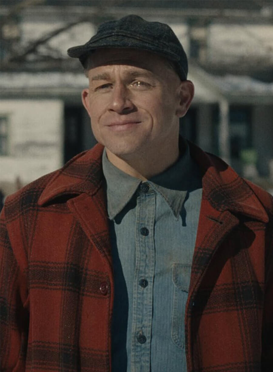 Charlie Hunnam Monster The Ed Gein Story Red Coat