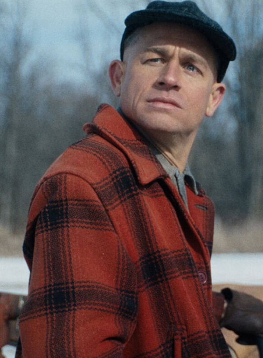 Charlie Hunnam Monster The Ed Gein Story Red Coat