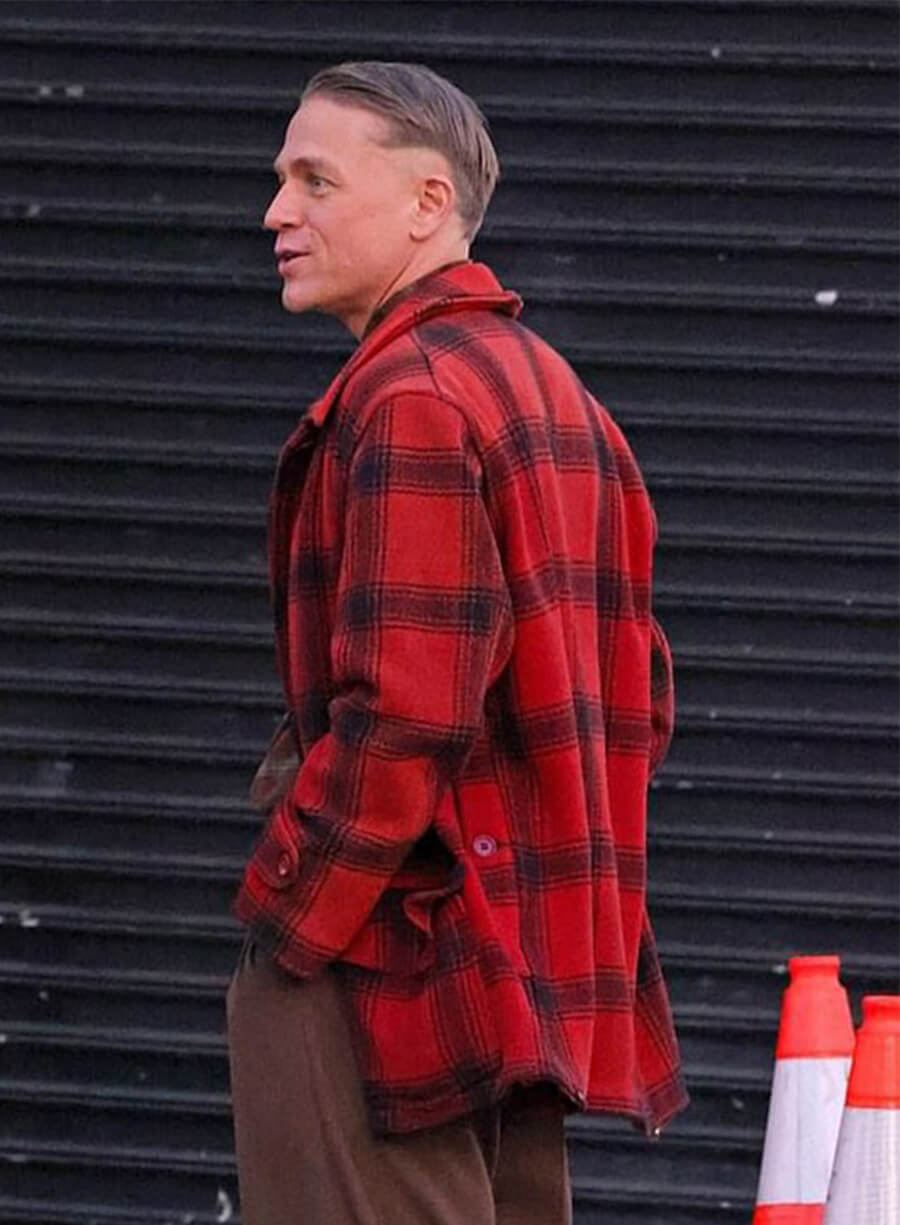 Charlie Hunnam Monster The Ed Gein Story Red Coat