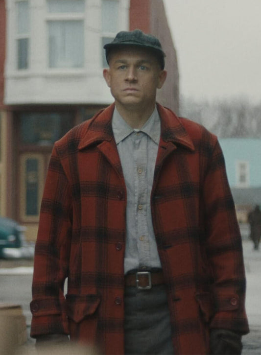 Charlie Hunnam Monster The Ed Gein Story Red Coat