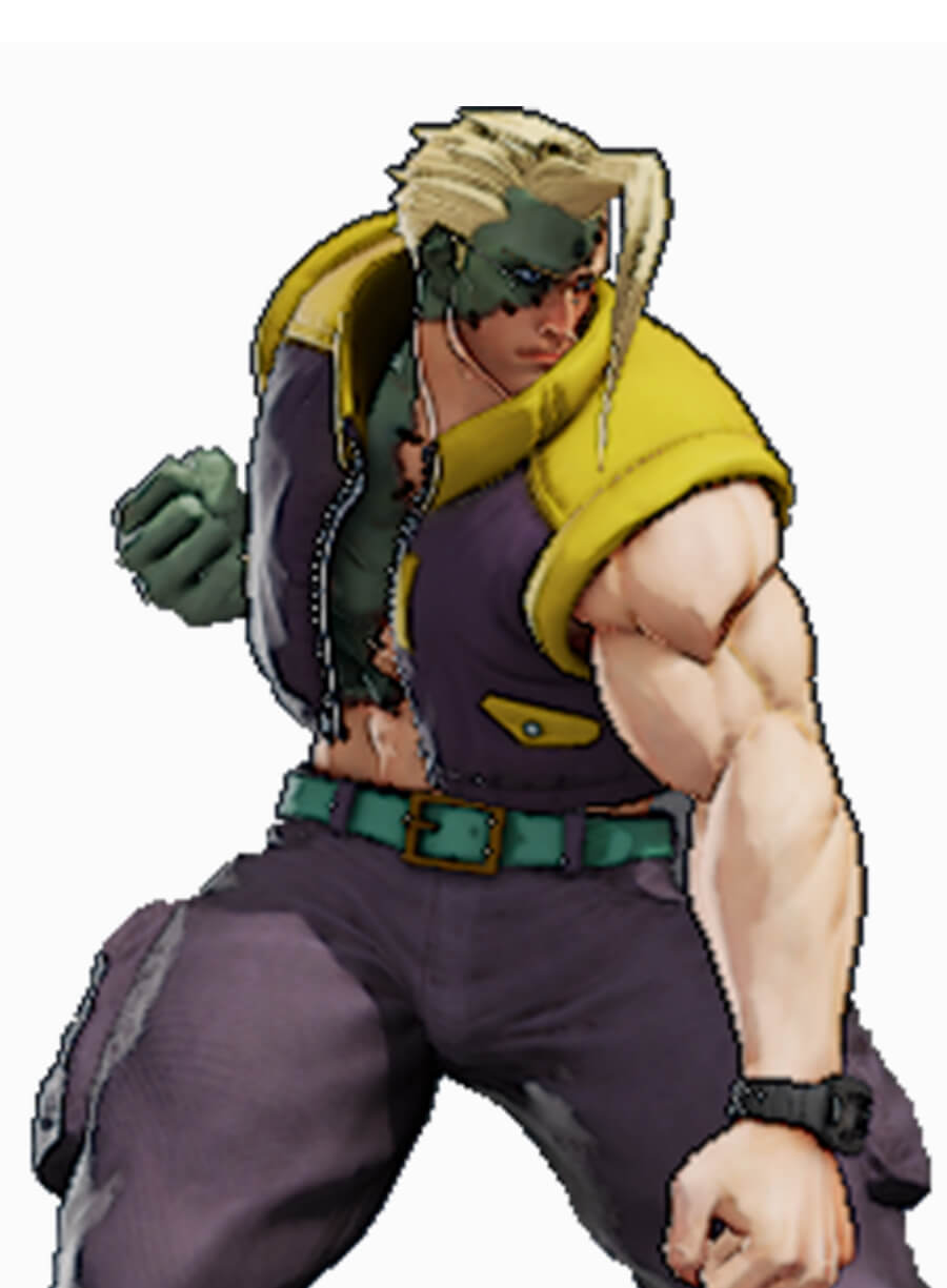 Charlie Nash Street Fighter 6 Game Vest 