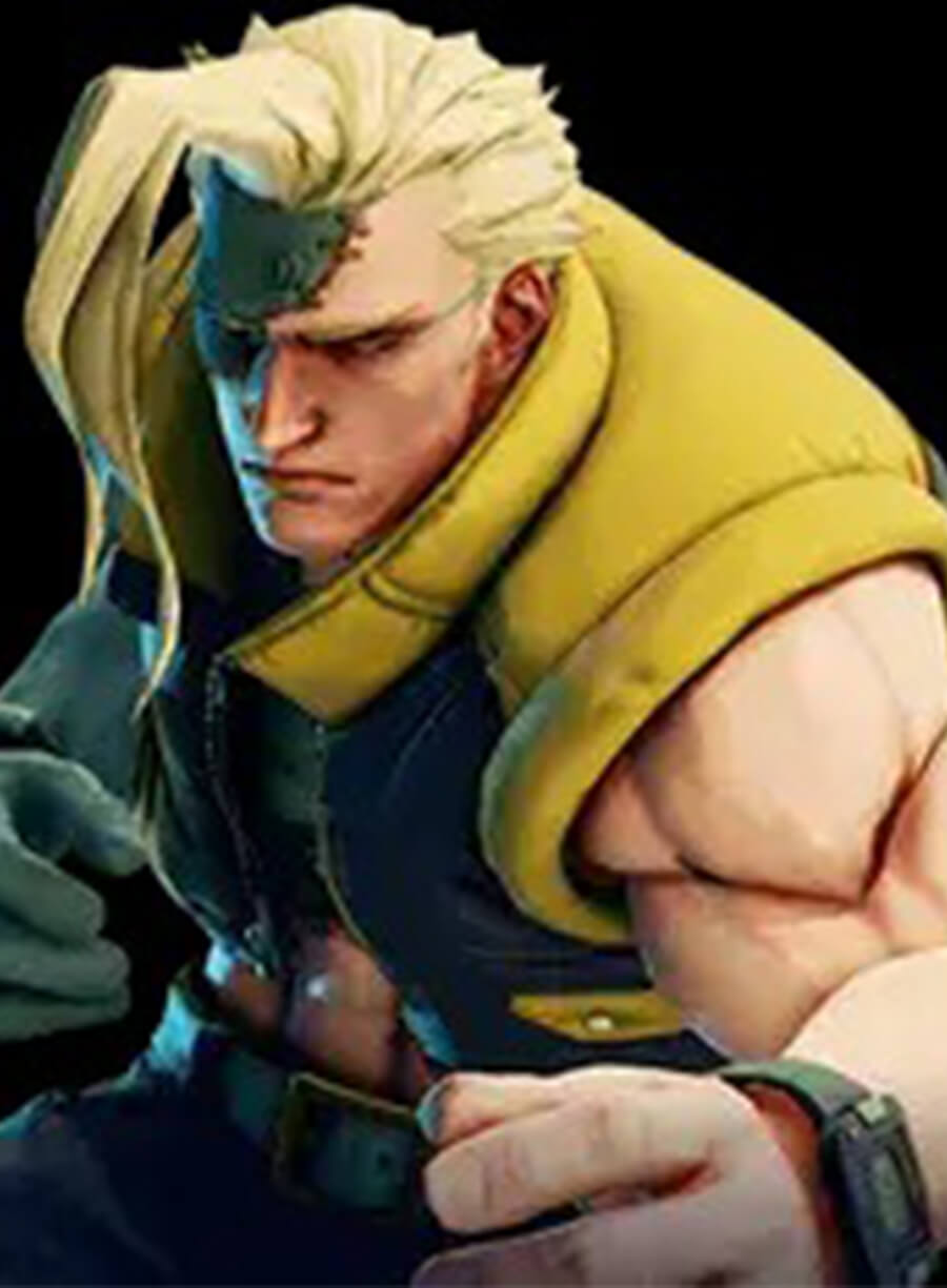 Charlie Nash Street Fighter 6 Game Vest 
