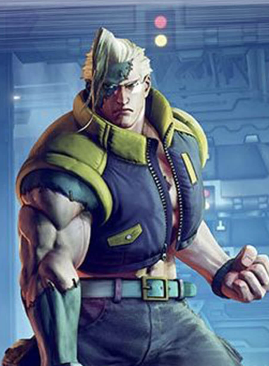 Charlie Nash Street Fighter 6 Game Vest 