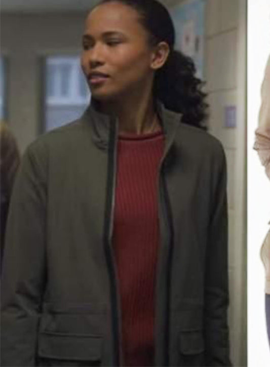 Chelsea Arrington The Night Agent Green Jacket