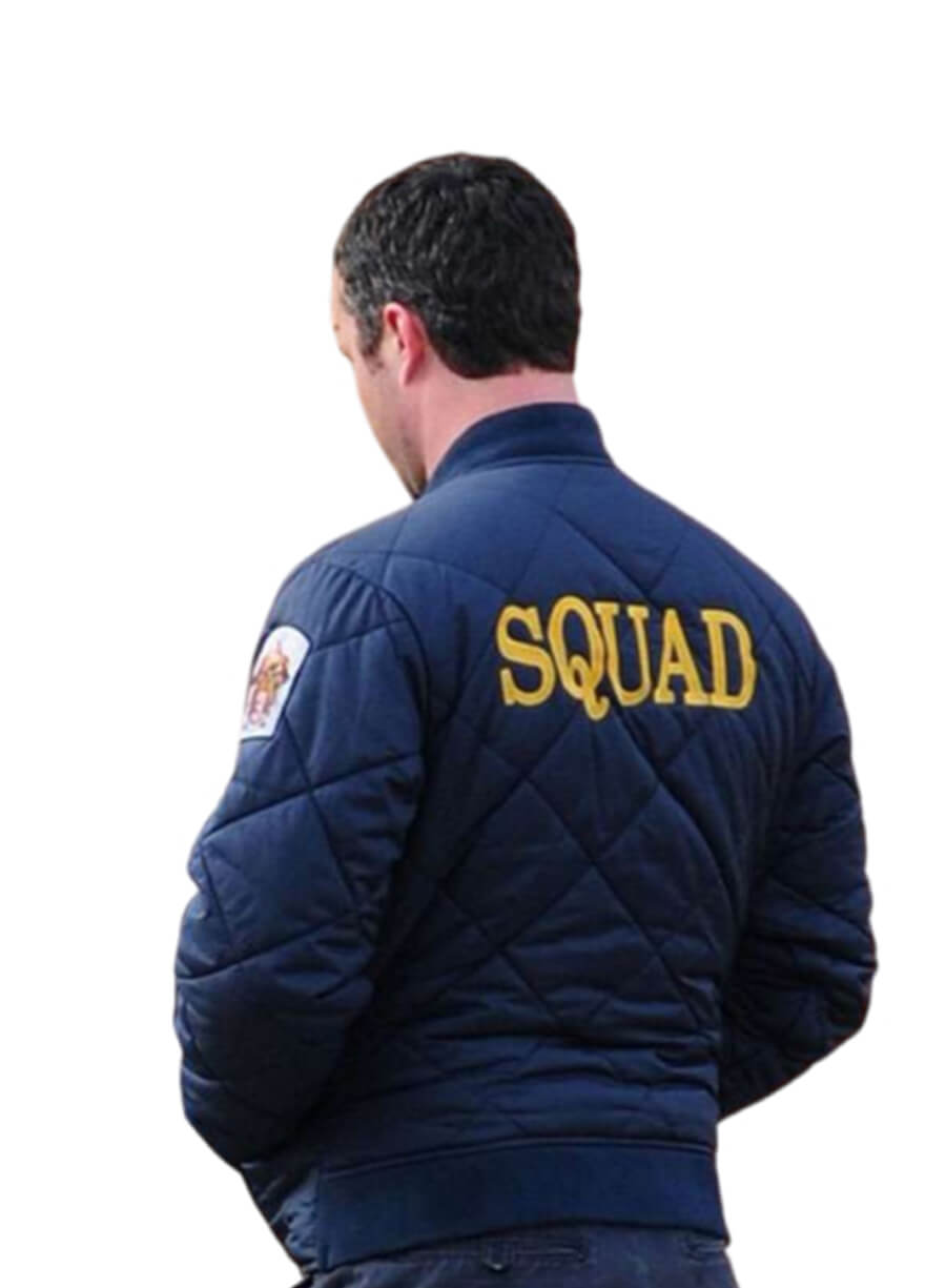 Chicago Fire Squad 3 Blue Bomber Jacket