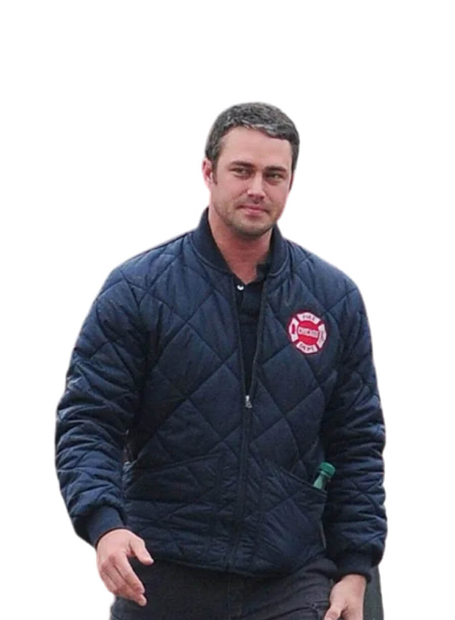 Chicago Fire Squad 3 Blue Bomber Jacket