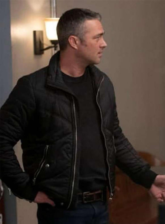 Chicago Fire Taylor Kinney Kelley Severide Bomber Jacket