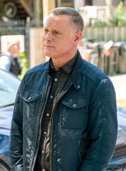 Chicago P.D. Jason Beghe Hank Blue Jacket