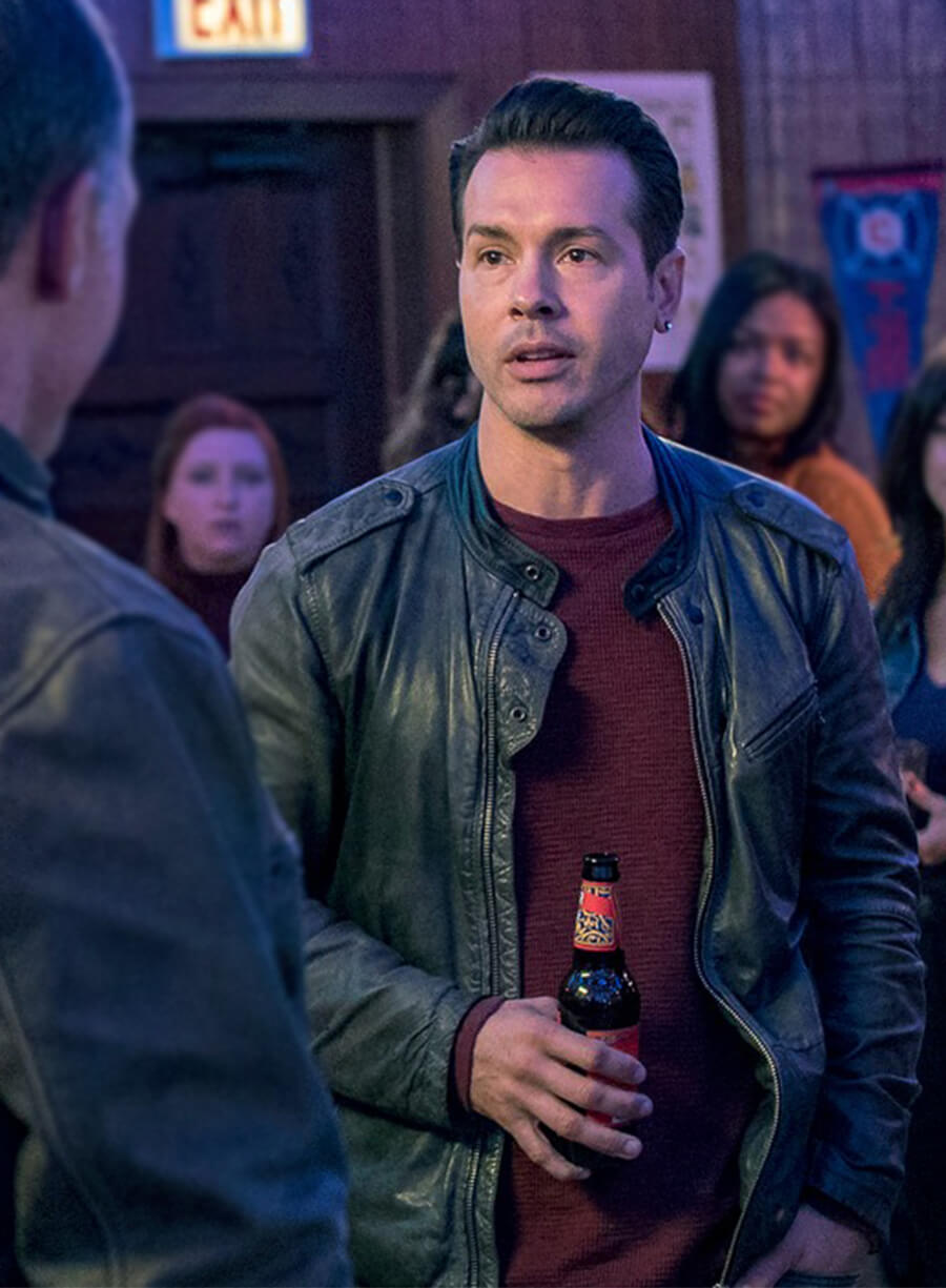 Chicago P.D. Jon Seda Antonio Dawson Leather Jacket