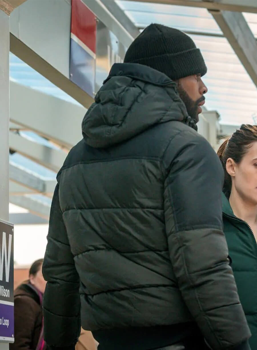 Chicago P.D. LaRoyce Hawkins Kevin Atwater Puffer Jacket