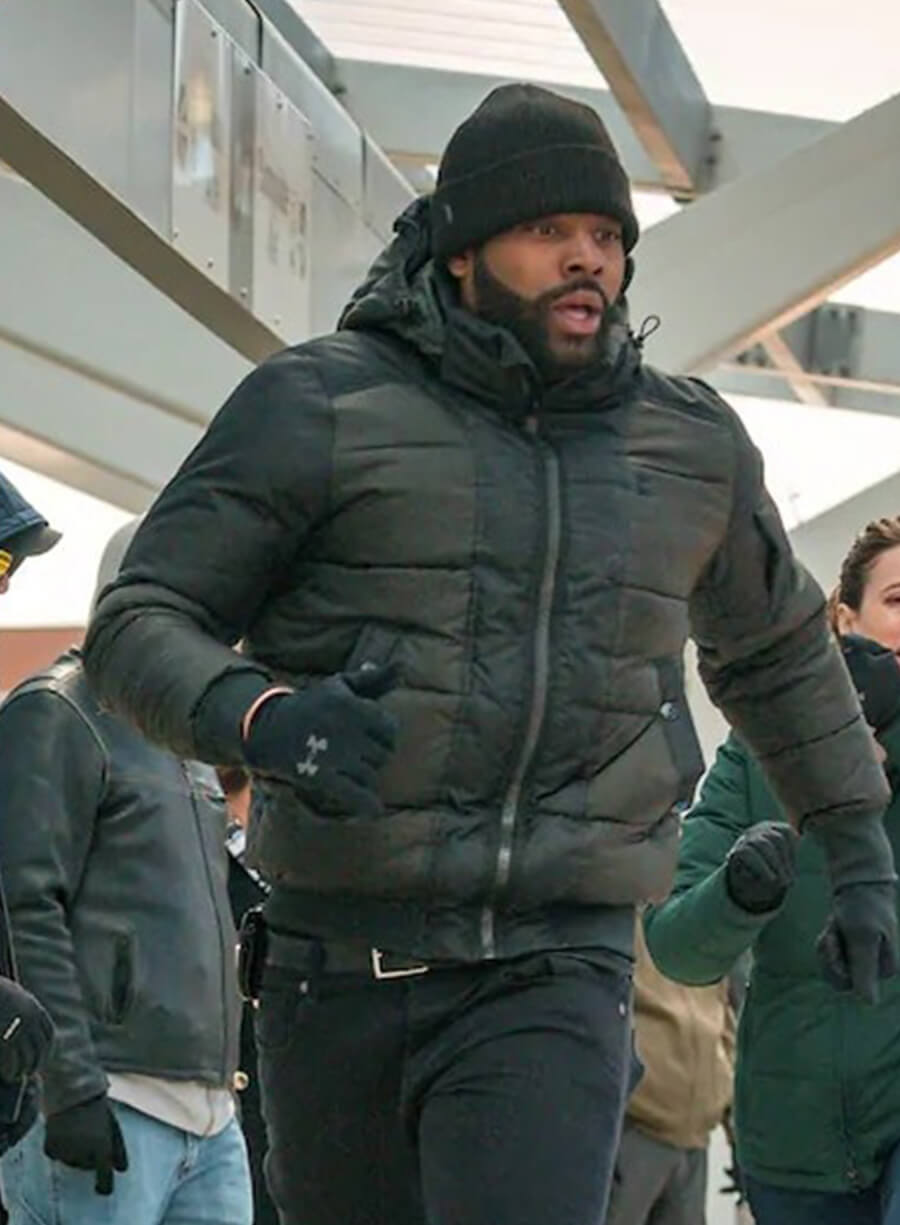 Chicago P.D. LaRoyce Hawkins Kevin Atwater Puffer Jacket