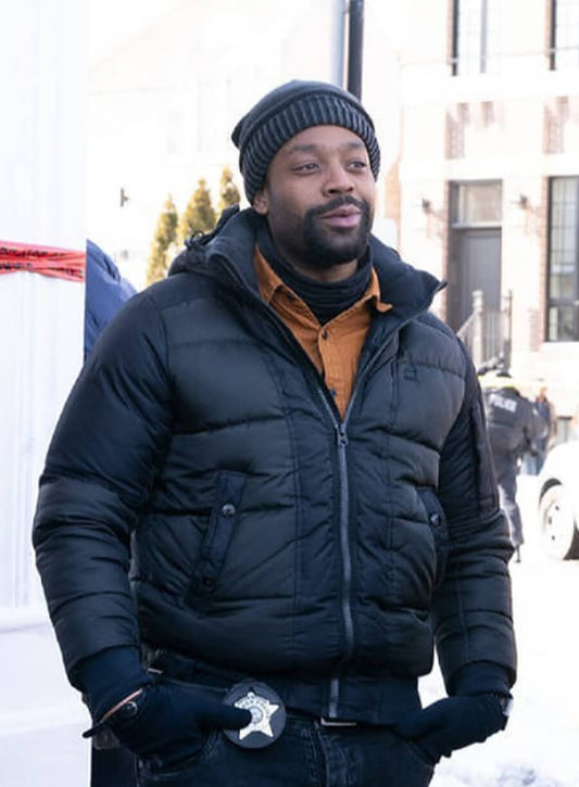 Chicago P.D. LaRoyce Hawkins Kevin Atwater Puffer Jacket