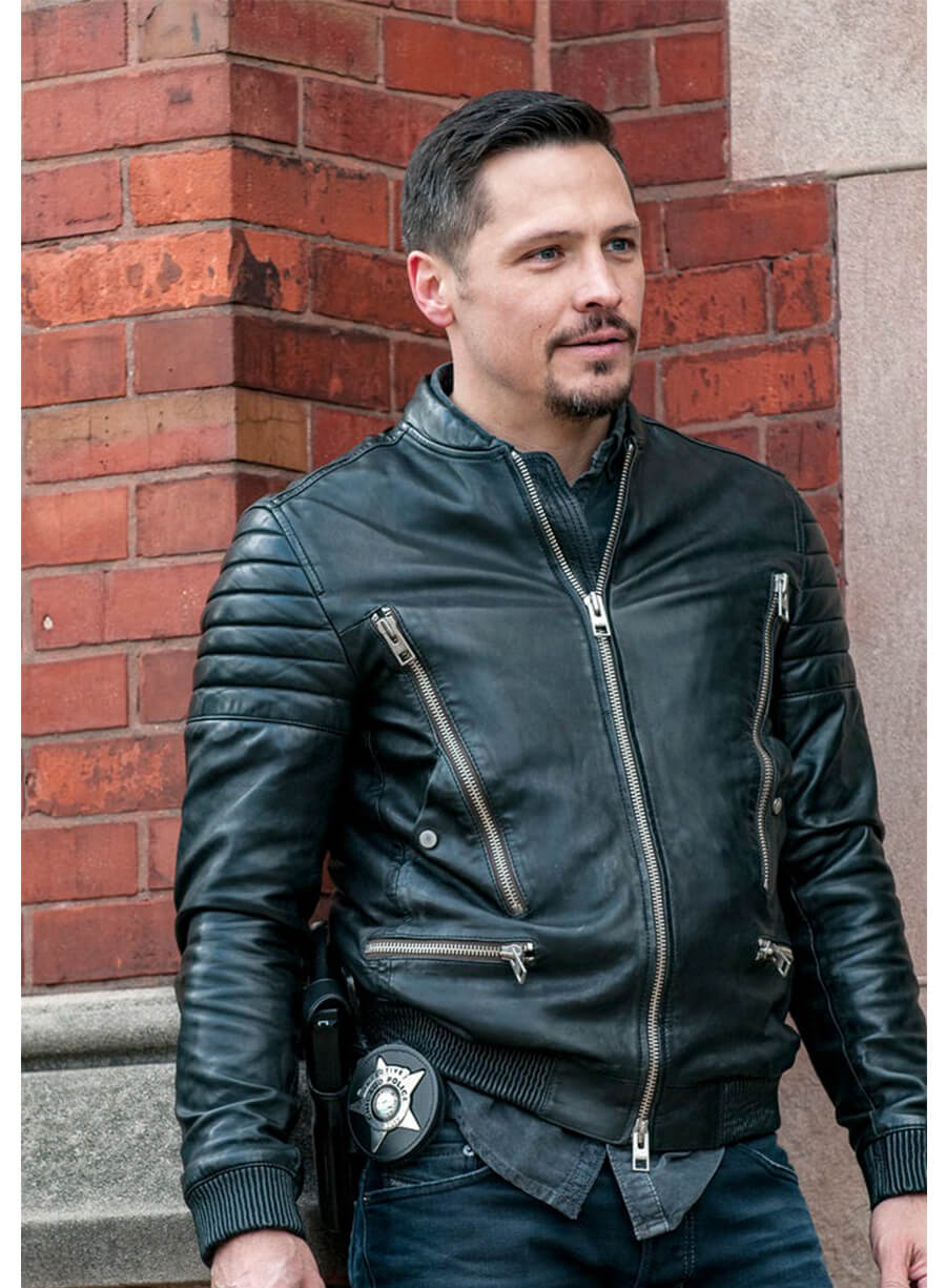 Chicago P.D. Nick Wechsler Kenny Rixton Leather Jacket