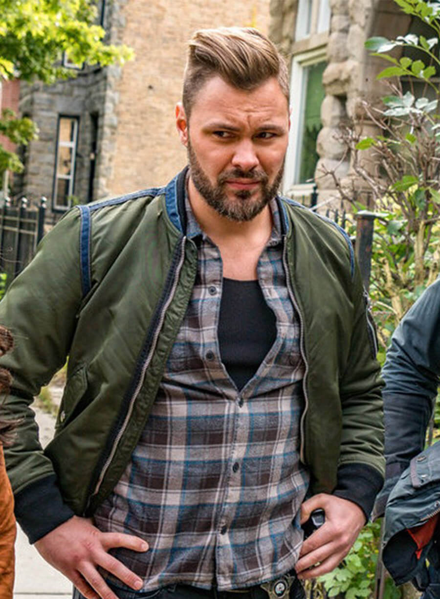 Chicago P.D. Patrick John Flueger Adam Green Jacket