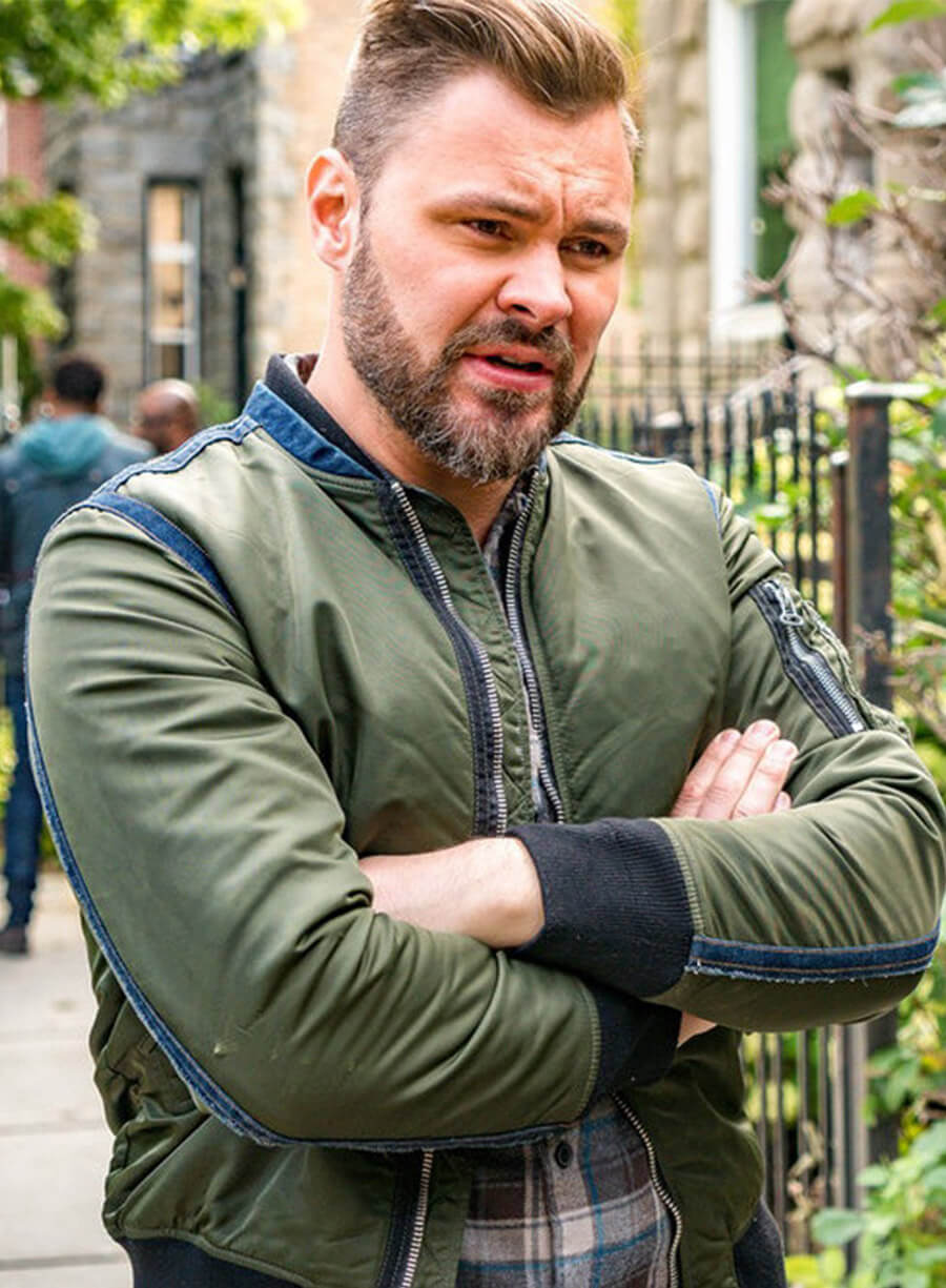 Chicago P.D. Patrick John Flueger Adam Green Jacket