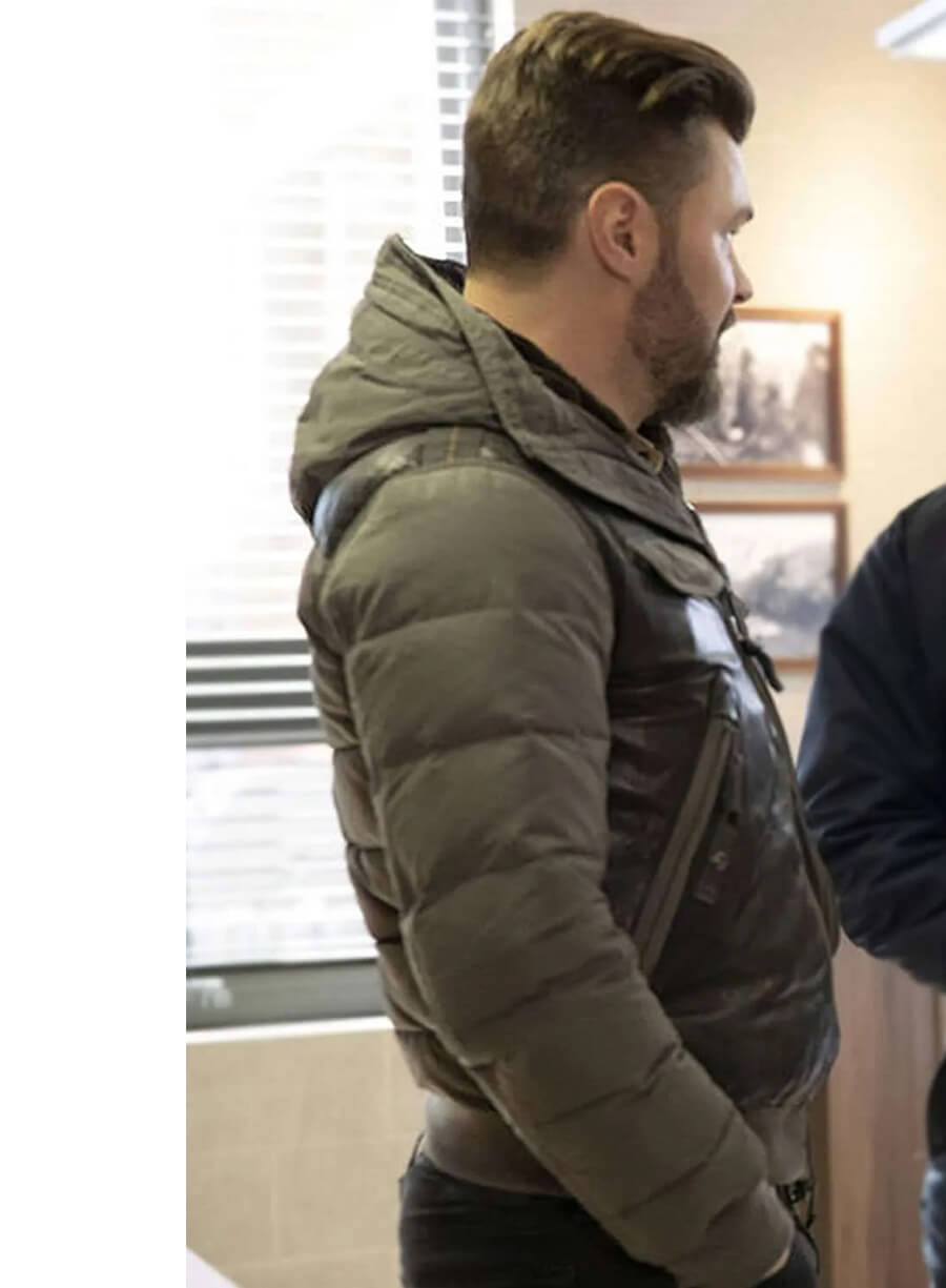 Chicago P.D. Patrick John Flueger Adam Hooded Jacket
