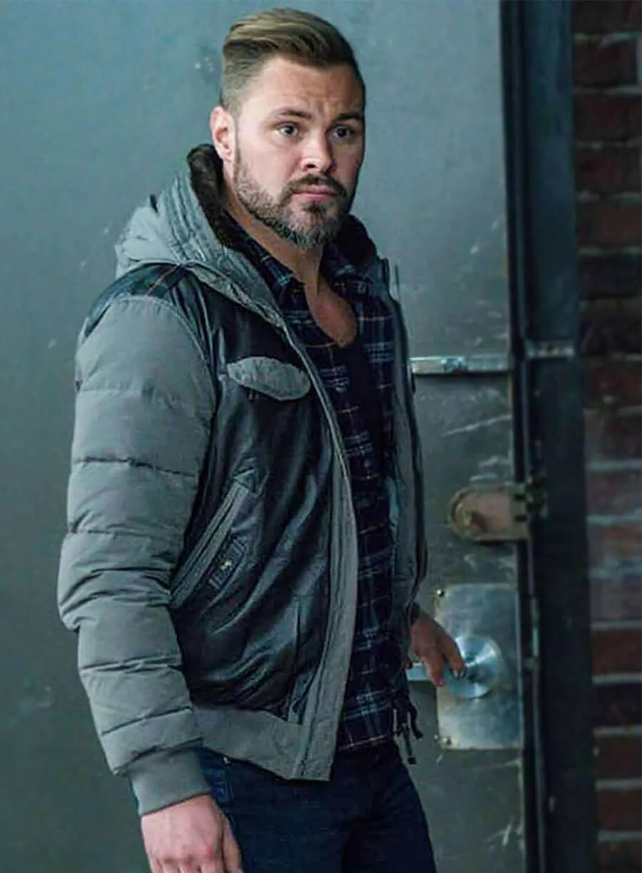Chicago P.D. Patrick John Flueger Adam Hooded Jacket