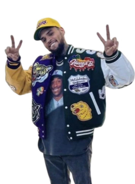 Chris Brown Varsity Jacket