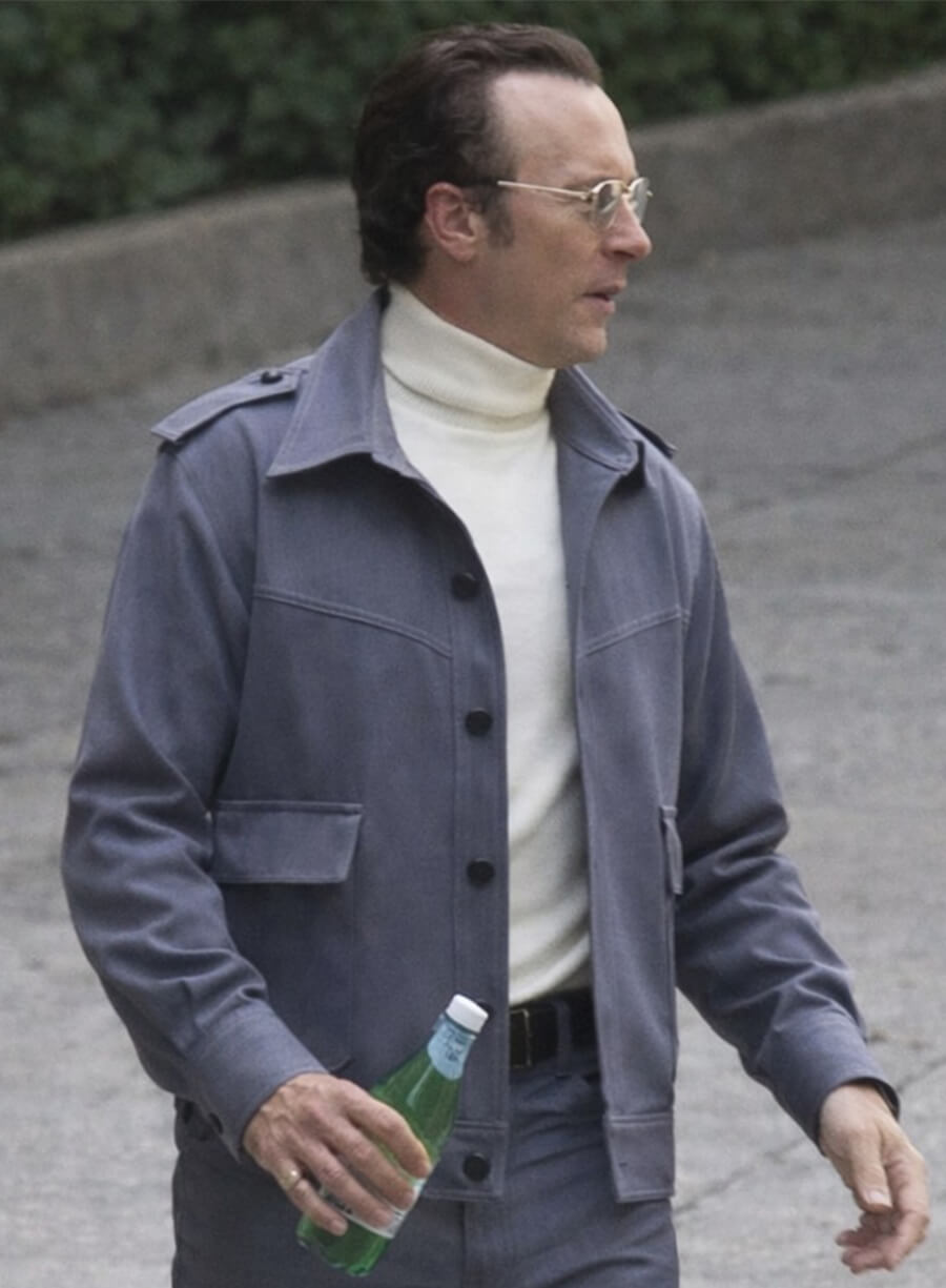 Christian Bale Madden 2026 AI Davis Grey Jacket
