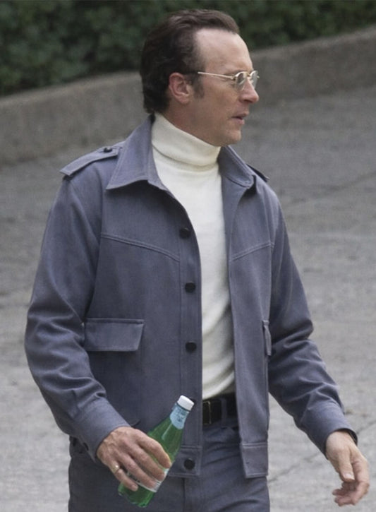 Christian Bale Madden 2026 AI Davis Grey Jacket