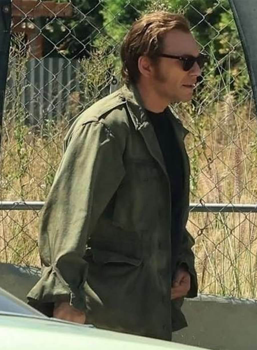 Christian Slater Dexter Original Sin 2024 Harry Morgan Green Jacket